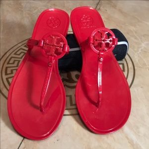 Tory Burch red sandal
